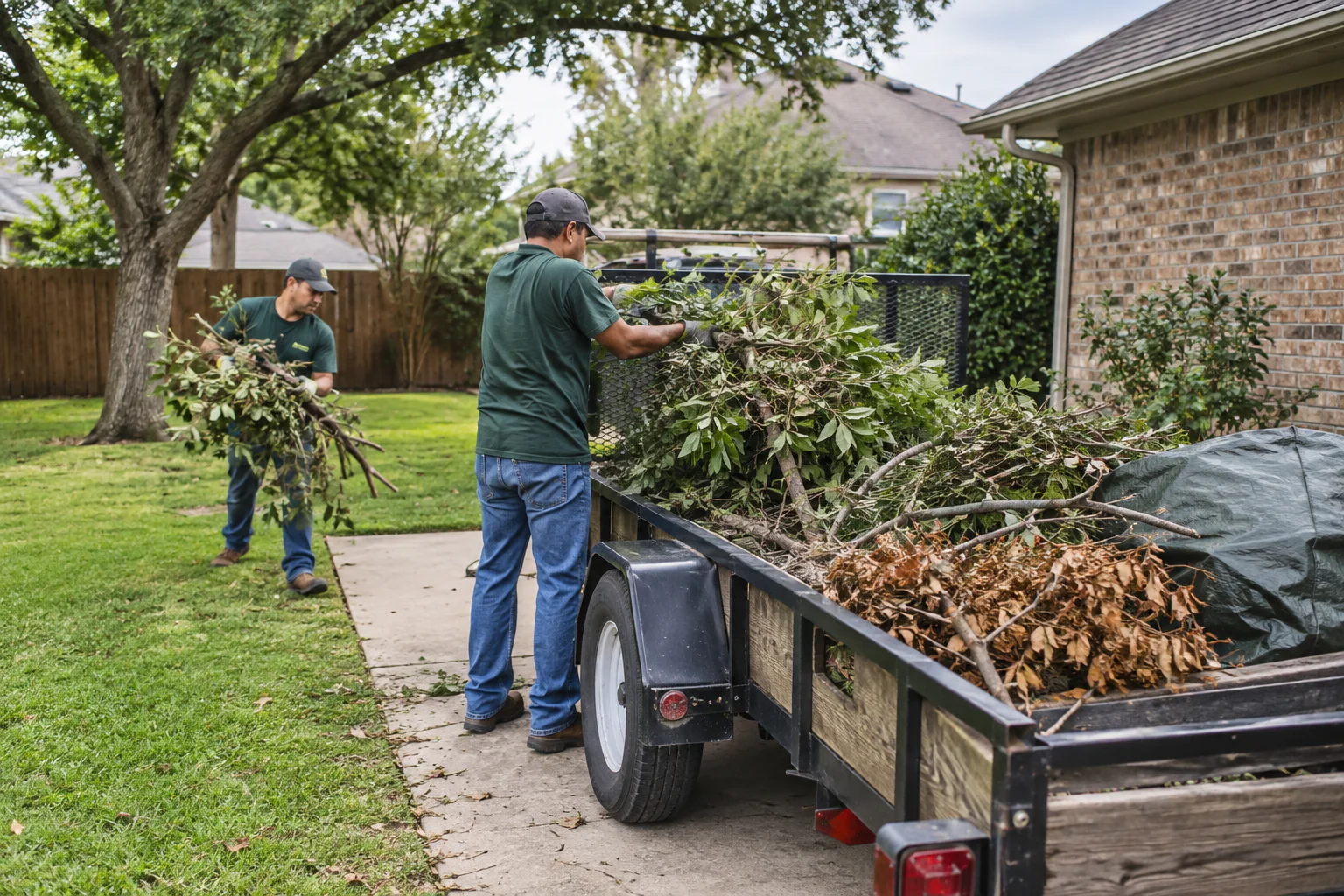 Yard Waste & Debris Removal service